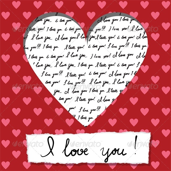Valentine card - Valentines Seasons/Holidays