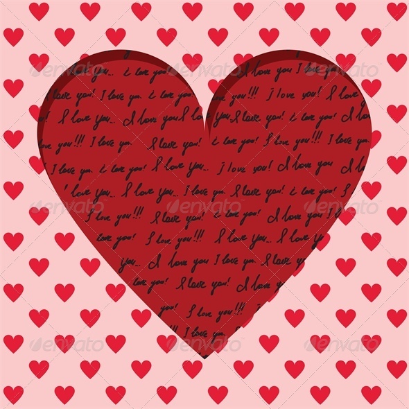 Valentine card - Valentines Seasons/Holidays