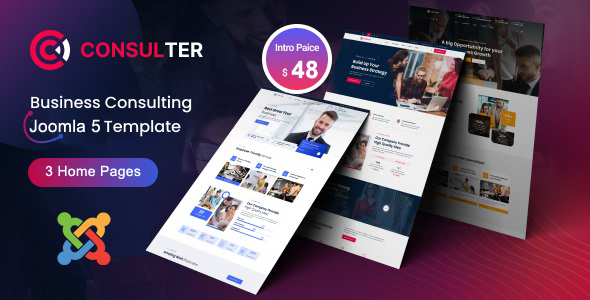 Consulter – Joomla 5 Business Consulting Template
