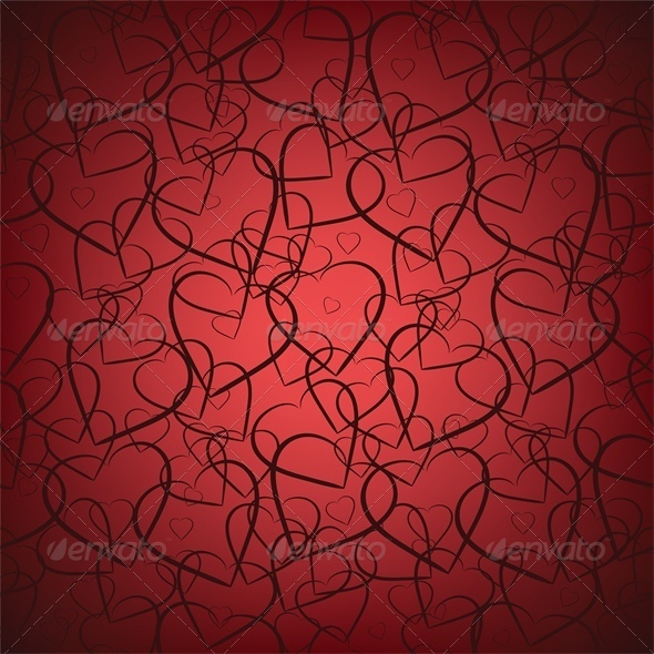 Valentines seamless background - Valentines Seasons/Holidays