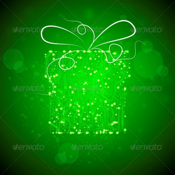 Circuit Board Vector Background - Miscellaneous Seasons/Holidays