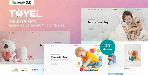 Toyel – Children Toys Responsive Shopify 2.0 Theme