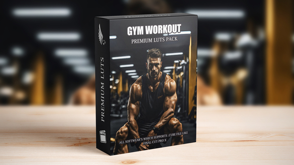 Gym workout Cinematic Movie LUTs Pack