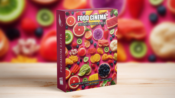 Bright Food Cinematic LUTs Pack | FCPX