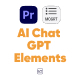AI Chat GPT Elements For Premiere Pro - VideoHive Item for Sale