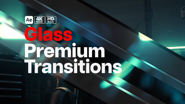 Premium Transitions Glass Elements template preview