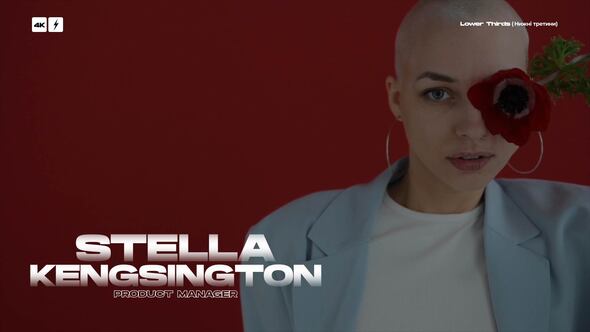 Lower Thirds | After Effects Titles template preview