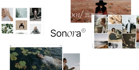 Sonora – Photography WordPress Theme