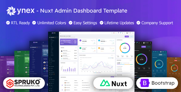 [DOWNLOAD]Ynex - Nuxt Admin Dashboard Template