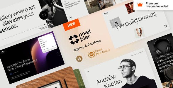 Pixelpiernyc – Creative Agency and Portolio WordPress Theme