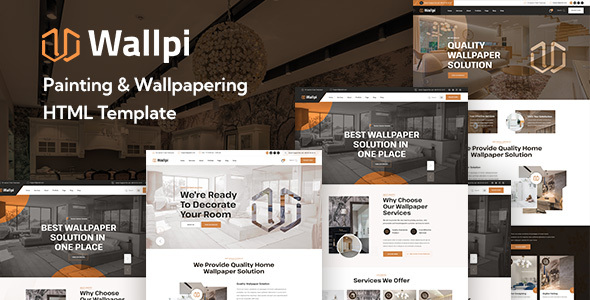 Wallpi - Painting & Wallpapering HTML Template
