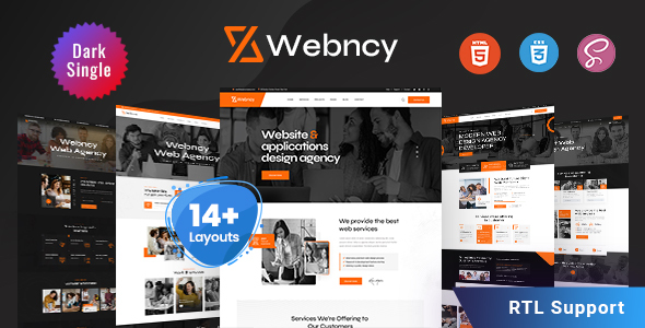 Webncy - Web Design Agency HTML Template