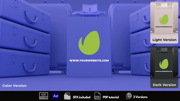 Travel Agency Logo Reveal Logo Stings template preview