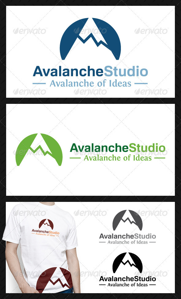 Avalanche Studio Logo Template - Symbols Logo Templates