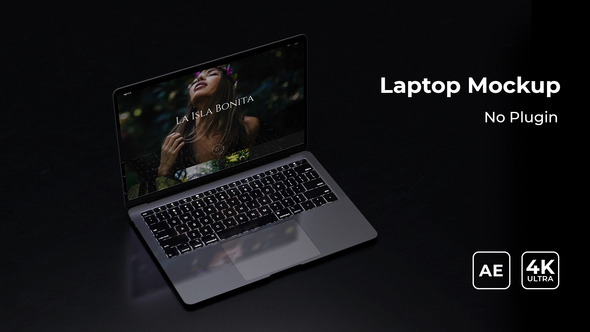 Laptop Mockup 4K | Web Promo Product Promo template preview