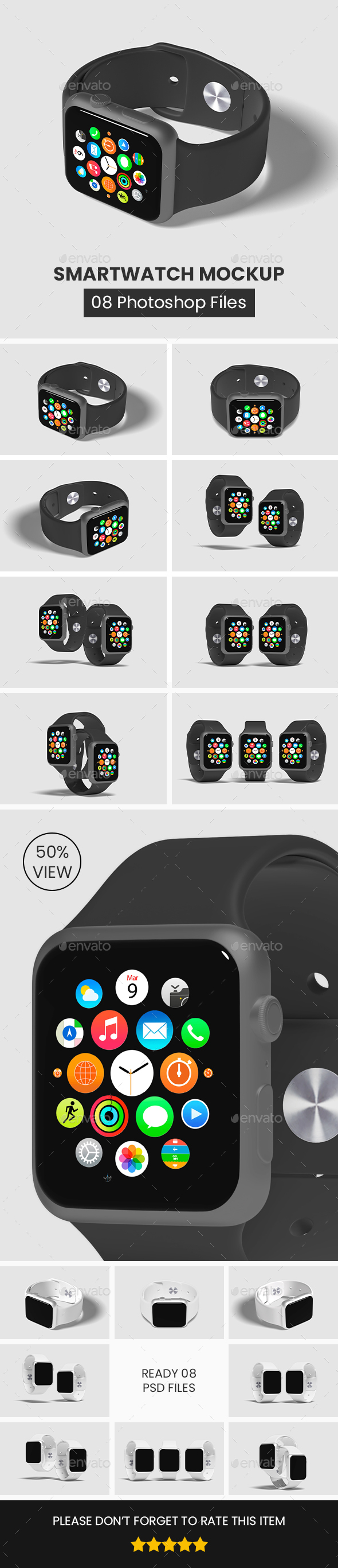 Smartwatch Mockup | Apple Watch