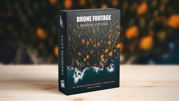 Drone Footage Cinematic Nature Hollywood LUTs Pack