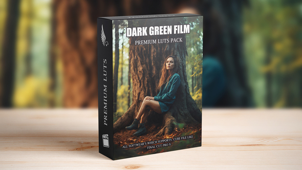 Dark Green Aesthetic LUTs - Enhance Your Forest Travel Videos with Cinematic Quality