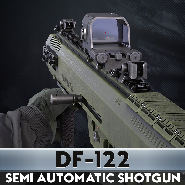 DF 122 Shootgun With hands