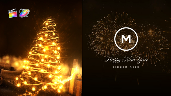 Christmas & New Year Logo Reveal