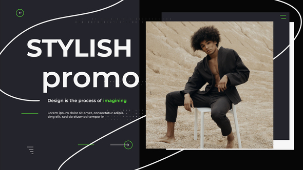 Dynamic Stylish Promo Premiere Pro template preview
