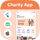 CaringHandsApp template : Charity App in Flutter (Android, iOS) | SupportStream App