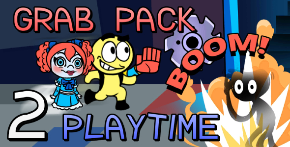 GrabPack Playtime Chapter 2 - 30 levels - HTML5 game - Construct 3 - C3p