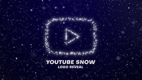 Youtube Snow Logo Reveal