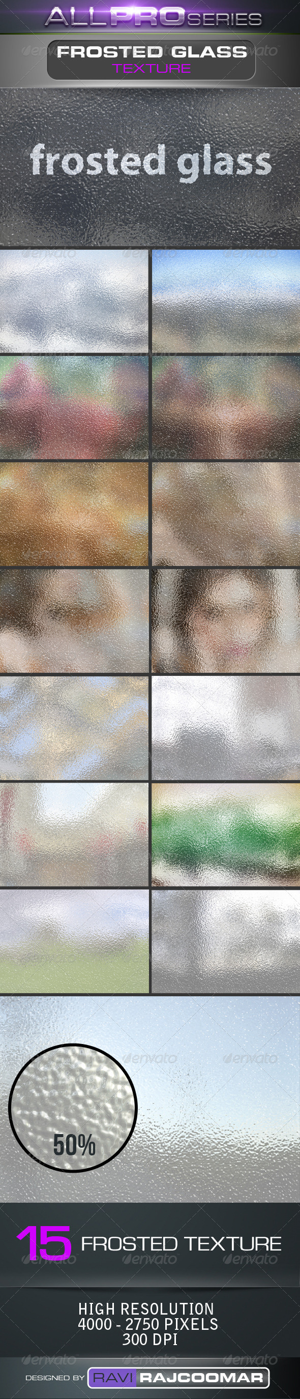 Frosted Glass Backgrounds - Nature Backgrounds