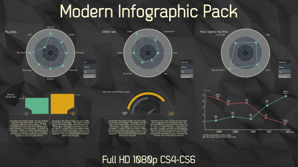 Modern Infographics Pack - VideoHive 4027550