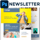 Fashion Wear Email Newsletter PSD Template
