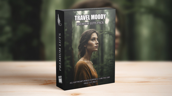 Wild Dark Green Vlog Travel Moody Cinematic LUTs Pack