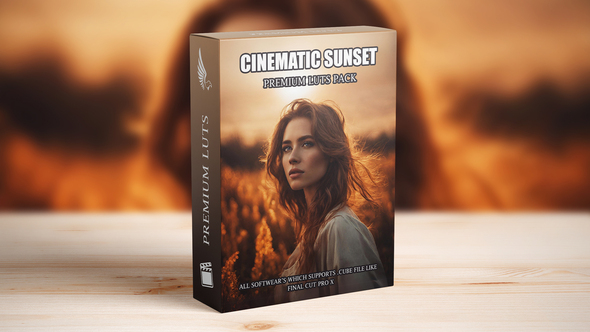 Sun Set Bright Cinematic Hollywood Film LUTs
