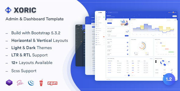 Xoric - Admin & Dashboard Template