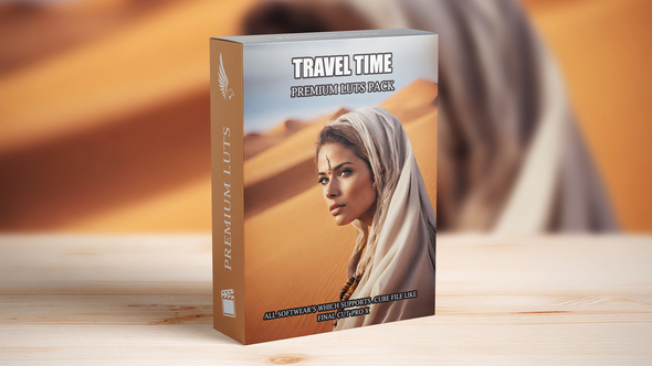 Travel Desert Cinematic Warm Brown LUTs Pack