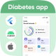 SugarEase template Diabetes Control App in Flutter Android iOS DiaTrack Pro App