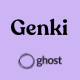Genki - Magazine Ghost Blog Theme