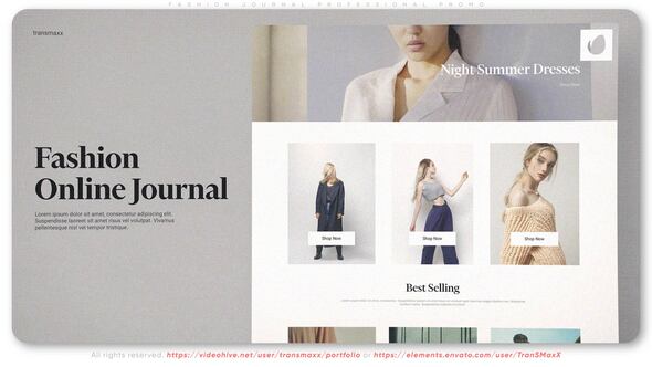 Fashion Journal Professional Promo