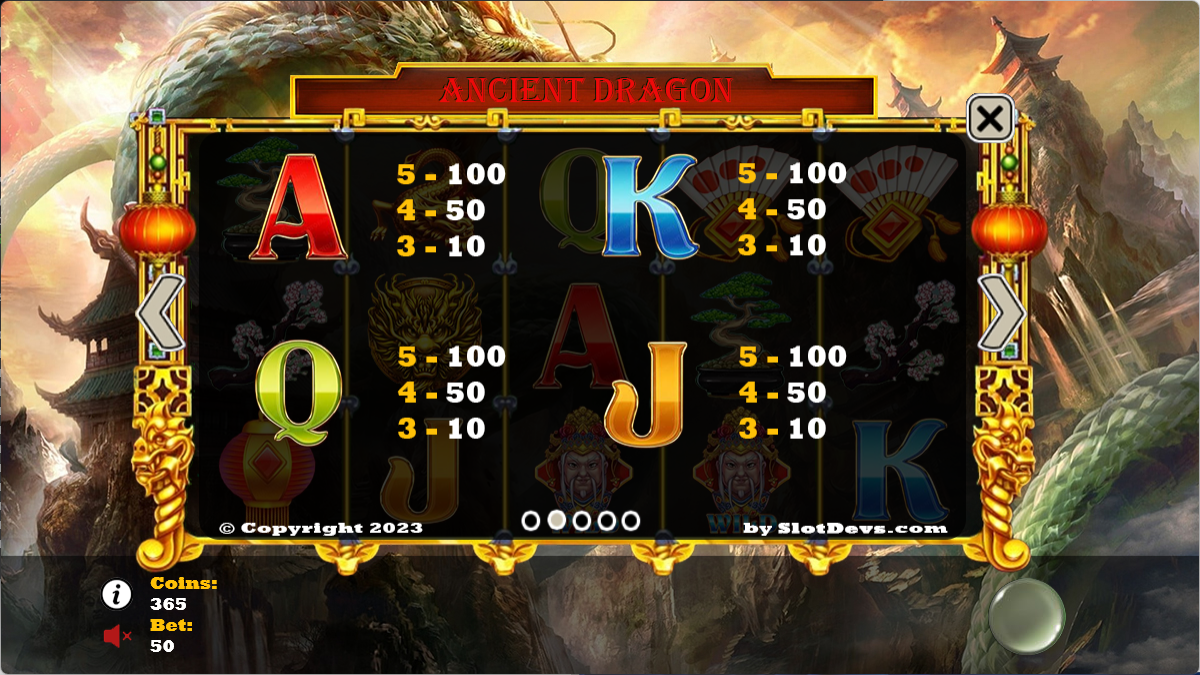 Ancient Dragon Slot Machine - Professional Level Flutter Android Game by  SlotDevs