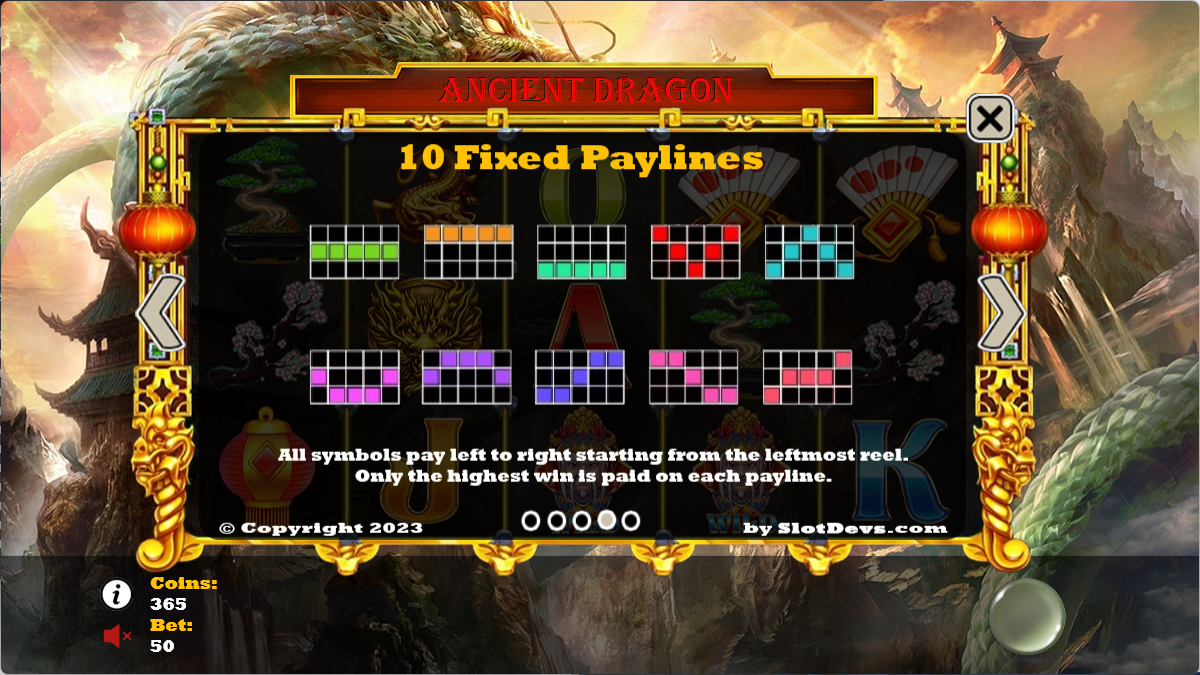 Ancient Dragon Slot Machine - Professional Level Flutter Android Game by  SlotDevs