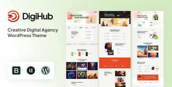 Digihub – Digital Agency WordPress Theme