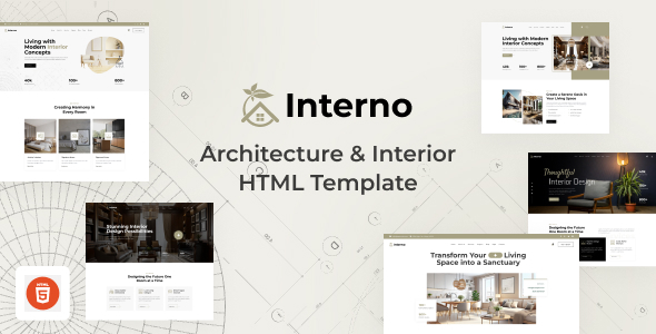 Interno - Architecture & Interior HTML Template