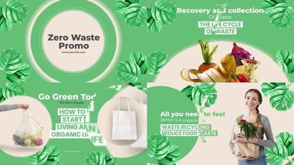 zero waste save the planet promo