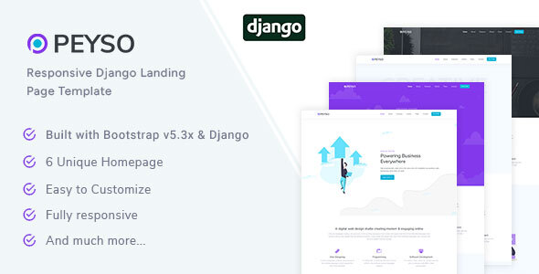 [DOWNLOAD]Peyso- Django Landing Page Template
