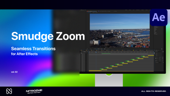 Smudge Zoom Transitions Vol. 02