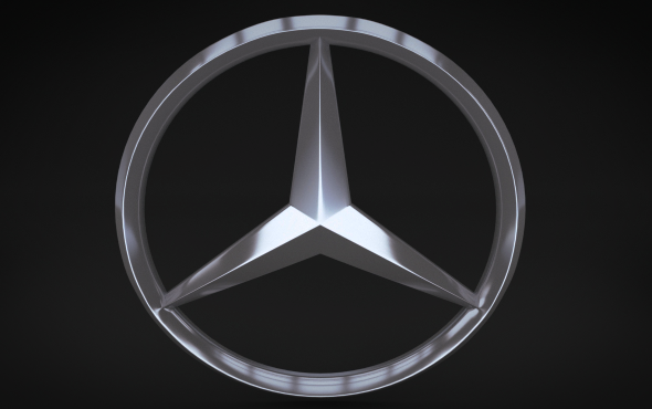 Mercedes Logo - 3Docean 4029656