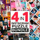 4 in 1 - Instagram Puzzle Bundle Vol.4