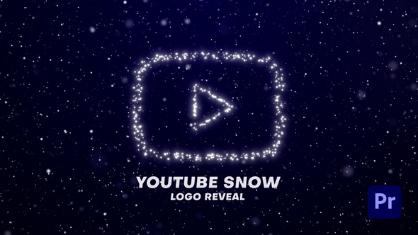Youtube Snow Logo Reveal