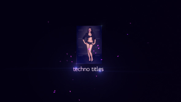 Techno Titles - VideoHive 3973795