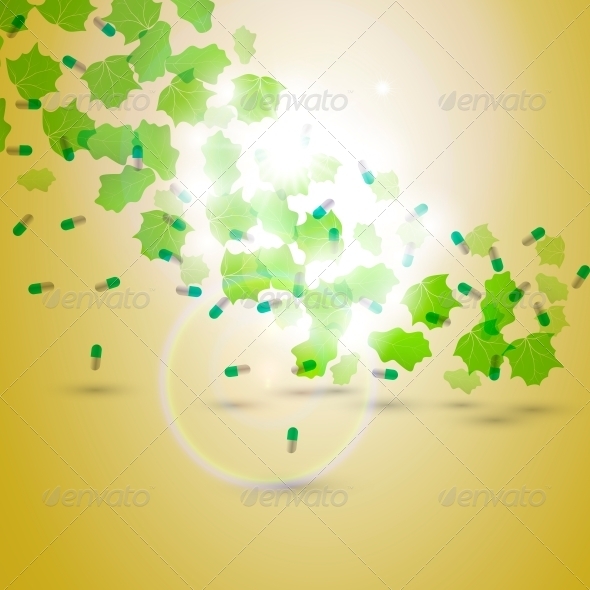 Medical Pill Capsules - Health/Medicine Conceptual